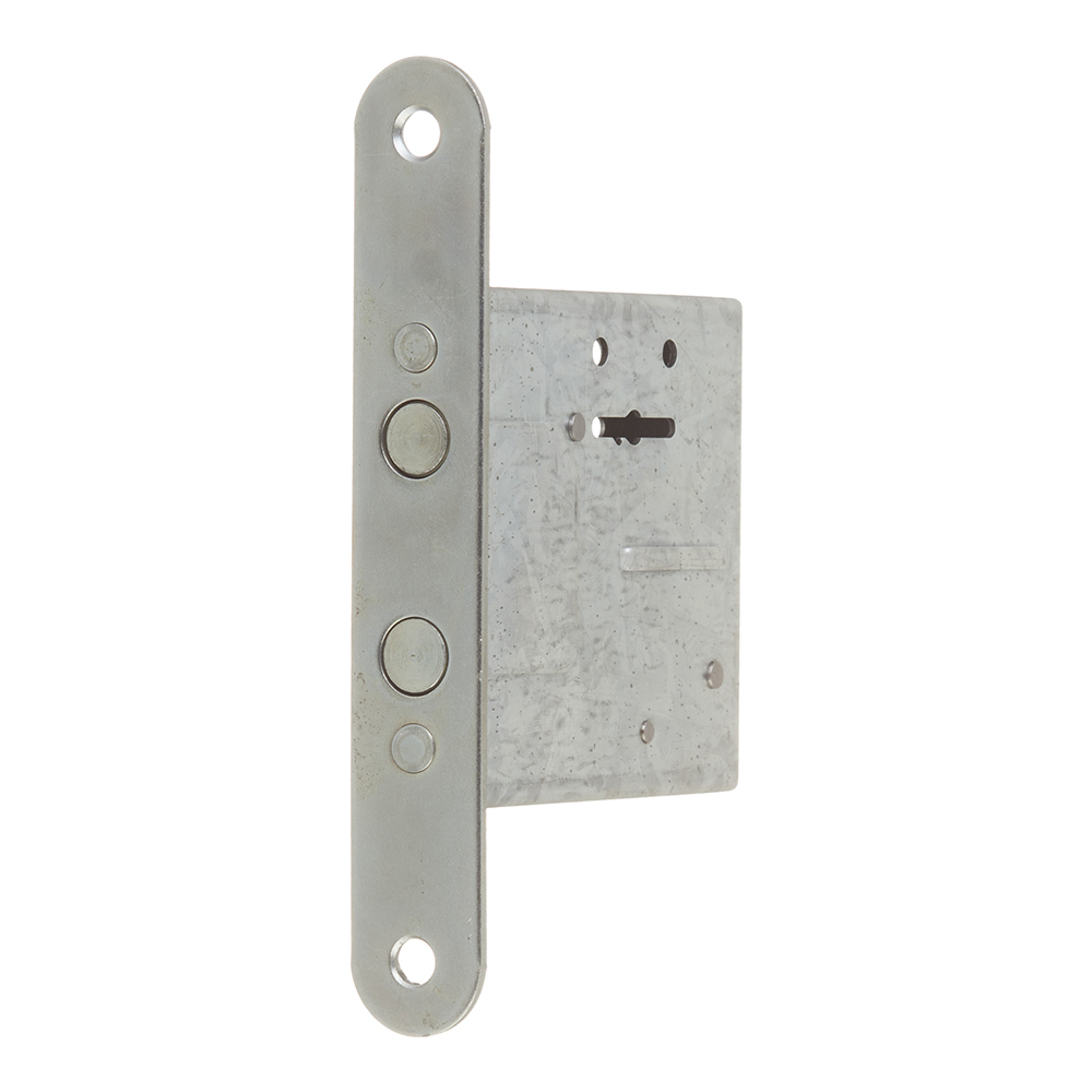 Замок врезной Абсолют ЗВ 8/3 для входной двери хром 3 ключа